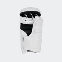 Gants de boxe pour hommes et femmes - Gants d'entraînement Muay Thai MMA UFC avec fermeture pour les poignets, design léger à demi-doigts