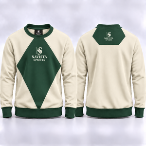 Men's Regular Fit <b>Crewneck</b> Solid Winter Sweatshirt 100% Cotton Customized Logo Printed Pullover High Quality Fleece Rhinestone - Product Image 4