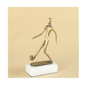 Œuvre d'art en aluminium coulé sculpté, développée comme élément décoratif pour les espaces intérieurs élégants et modernes - Product Image 1