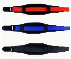 Adjustable Leather Waist Support Belt Non-Slip Metal Buckle for Strength <b>Training</b> <b>Weight</b> Lifting Unisex Breathable Basic - Product Image 1