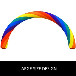 26 ftx10ft gonfiabile arcobaleno arco 110W soffiatore per la celebrazione della festa pubblicitaria giardino categoria di prodotti pubblicitari gonfiabili - Product Image 2