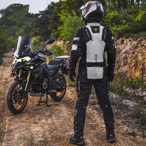 Traje de Motociclismo Personalizado, Transpirable, Impermeable, Talla Grande, Estampado, Ecológico, Ligero, Cortavientos, de Poliéster Cordura para Invierno - Product Image 1