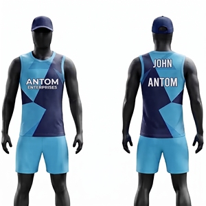 Custom Sublimation Green Netball Uniform Sleeveless <b>Jersey</b> And <b>Shorts</b> Set With Player Name Number Logo <b>For</b> Team Sports Wear - Product Image 3