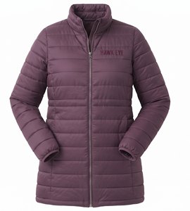 Veste d'hiver matelassée pour femme de haute qualité, vente en gros, manches longues, respirante, design personnalisé, manteau chaud matelassé - Product Image 4