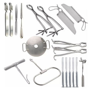 Juego de Instrumentos de Cirugía General de 23 Piezas, Herramientas Quirúrgicas Manuales de Acero Inoxidable para Procedimientos de Amputación, Certificación CE Clase II - Product Image 3