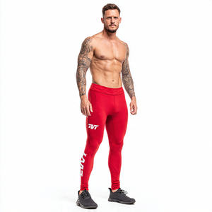 Leggings imprimés Arts Martiaux pour Hommes, Taille Haute, Longueur Complète, Leggings de Sublimation, Leggings de Compression Moulants, Pantalon Legging Longueur Cheville - Product Image 4