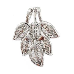 China Manufacturer Jewelry New Arrival Best Quality Gold Natural Diamond Brilliant Cut Fancy Cute Women's Charm Pendant Gift - Product Image 3