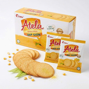 Crispy Corn Vegetable Crackers 150g Healthy Baked Snack ODM Supplier - Product Image 1