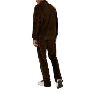 High Quality Soft Breathable Velvet Jogger Set Wholesale 2-Piece <b>Velour</b> <b>Tracksuit</b> for Men Printed Casual Winter Clothing - Product Image 6