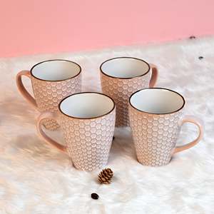 ชุดแก้วกาแฟเซรามิกเน็กซัส ยูนีค นิว ซีท โบน ไชน่า 4 ใบ คอลเลคชั่นนิว โบน ไชน่า - Product Image 5