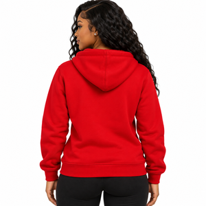 Sudadera con Capucha y Cremallera para Mujer PDK, Diseño con Letras Griegas en el Pecho, Ropa Casual y Relajada para el Día a Día, Prenda Premium para Hermandades, Cómoda - Product Image 2