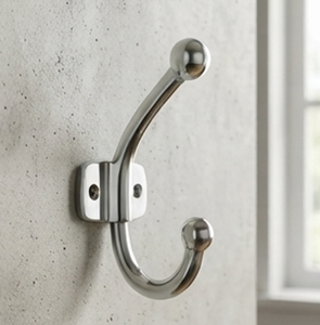 Modern Metal <b>Hook</b> Minimalist Design Perfect <b>For</b> Stylish Towel Storage And Elegant Home Organization Elegant Home Decor - Product Image 1
