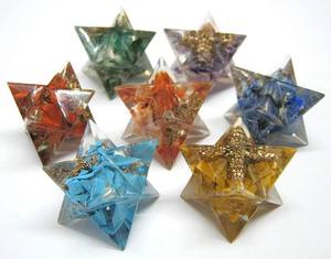 Cristales de piedra natural más vendidos, piedras preciosas curativas, corte de estrella a granel, chips de piedra de Malta, estrella de merkaba de 8 puntos a la venta - Product Image 2