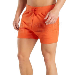 Ensemble de shorts de gymnastique en coton Offre Spéciale Shorts de fitness respirants et durables avec taille moyenne Design dernier cri et motif solide de style décontracté - Product Image 1