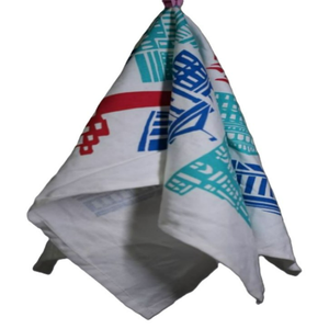 Essuie-tout en coton imprimé personnalisé, écologique, jetable et réutilisable pour la cuisine, technique d'impression numérique, vente chaude - Product Image 3