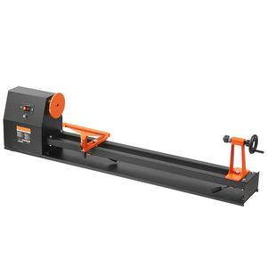 Tornio da banco per legno con motore da 0,5 HP 370W, velocità variabile 885/1245/1715/2425 RPM, dimensioni 14x40 pollici, motore incluso - Product Image 4