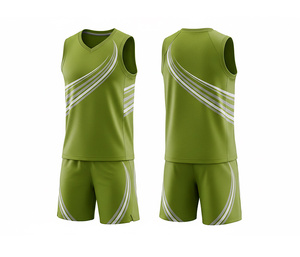 Uniforme de basket-ball de qualité professionnelle, sublimation intégrale, pour maillot et short en polyester respirant et à séchage rapide, pour hommes et femmes - Product Image 5