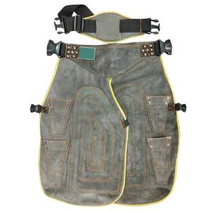 Pantalones de Herrador Profesionales, Duraderos y de Primera Calidad, de Cuero Genuino, para el Cuidado del Caballo y la Herradura - Product Image 1