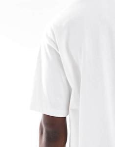 เสื้อยืดแฟชั่นเมืองทรงหลวมเสื้อยืดลำลองสีพื้นเรียบง่าย - Product Image 1