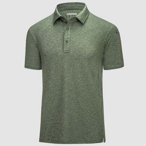 Men's <b>Navy</b> Short Sleeve Cotton <b>Polo</b> <b>Shirt</b> Solid Color Casual Breathable Knitted Pique DesignMen's Yellow Short Sleeve Cotton - Product Image 5
