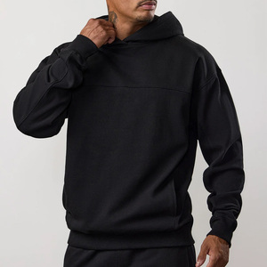 Sudaderas con Capucha Personalizadas de Algodón Grueso con Hombros Caídos para Colecciones de Marcas de Moda Estadounidenses, Pedidos al por Mayor - Product Image 4