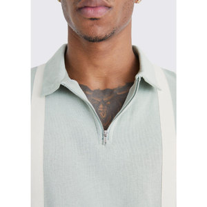 Men's Cotton Polo Shirt Custom Logo Short Sleeves Casual Golf Polo T-Shirt - Product Image 6