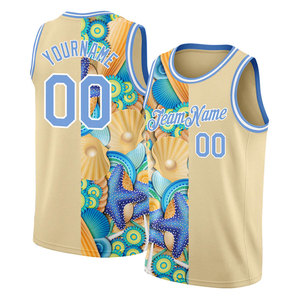 Custom <b>Bear</b> Surf Basketball Jersey Sublimated Print Breathable Mesh Unisex Adult Sleeveless Team Name Number 00 - Product Image 4