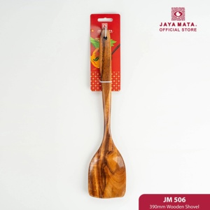 Espátula de Cocina de Madera Jaya Mata JM506 de 390 mm, Pala de Madera Natural para Sartenes Antiadherentes, Wok, Hogar, Cafetería, Restaurante, Cocina - Product Image 6