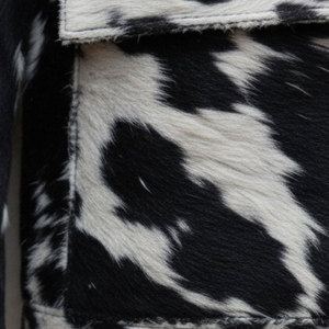 Custom Plain Dyed Cowhide Leather <b>Jackets</b> Different Style Fashionable <b>Men</b> Hair On Leather <b>Jackets</b> Cowhide Leather <b>Jackets</b> - Product Image 3