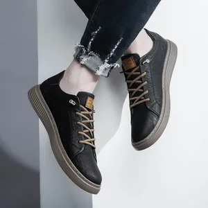 Chaussures en cuir de créateur pour hommes, chaussures Oxford à lacets, chaussures d'extérieur pour hommes, baskets, chaussures de bureau, chaussures décontractées italiennes - Product Image 1