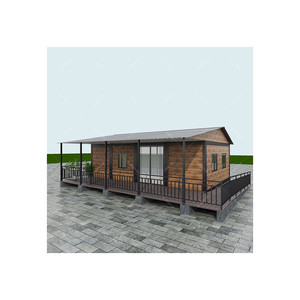 Casa Contenedor Prefabricada Moderna de Acero de 40 pies para Exteriores, Extensible a 20 pies, para Oficinas, Villas, Uso Airbnb, Transpirable - Product Image 2
