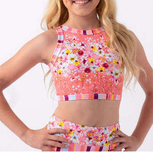 Nuevo Sujetador Deportivo para Mujer, Sujetador Deportivo de un Solo Hombro, Sujetador Deportivo de Spandex y Poliéster Sublimado, Sujetador Deportivo de Material Duradero - Product Image 1