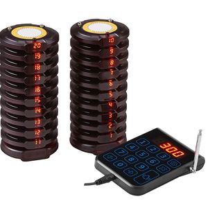 Sistema Pager Wireless a Lungo Raggio 500m per Ristoranti, Segnalatore di Coda per Clienti in Attesa, Beeper con Vibrazione - Product Image 5