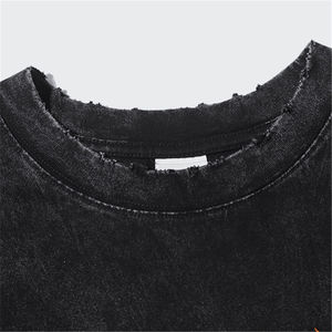 Camiseta de manga corta negra retro para hombre, estilo rock, a la moda y cómoda, 100% de alta calidad a un precio razonable. - Product Image 4