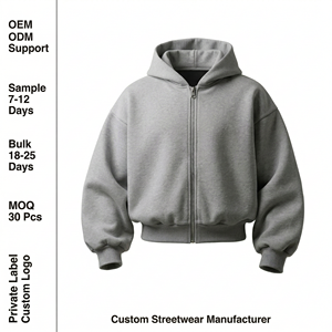 Fournisseur en gros de sweats à capuche streetwear en molleton de coton 400 GSM personnalisés pour hommes – Direct usine, faible MOQ, livraison rapide - Product Image 6