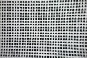 CT0007 Latch hook canvas double twisted weave White Mesh Fabric Plain Dyed Woven Grid Pattern <b>Green</b> Background - Product Image 3