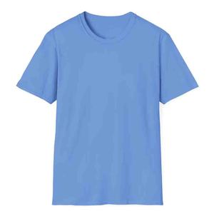 Camisetas deportivas para hombre, estilo suave de algodón, camiseta de manga corta con cuello redondo, camisa para exteriores para hombre y ropa casual unisex. - Product Image 3