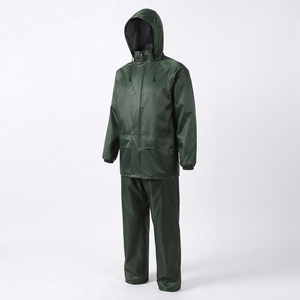 Vêtements de pluie réfléchissants en polyester PU de haute qualité, imperméables, pour adultes, voyages et pêche, combinaison de pluie, imperméable - Product Image 3