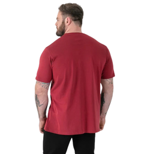 T-shirt col V coupe classique pour homme, manches courtes, décontracté, personnalisable, vente en gros, maillot, vêtement basique quotidien, fabricant OEM, fournisseur - Product Image 2