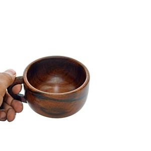 Nueva Taza de Madera Reutilizable y Ecológica para Café y Té, Hecha a Mano, Personalizable, para Hogar, Oficina y Hoteles - Product Image 1