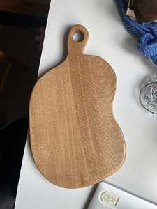 Planche à découper en bois rectangulaire avec poignée, qualité alimentaire, résistante à l'eau, personnalisable, planche à servir pour pizza et fromage, vente chaude - Product Image 6