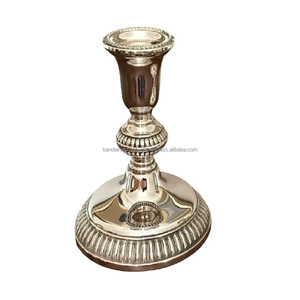 Aluminium <b>Taper</b> <b>Candle</b> Holder With Nickel Finished For Home Lighting Decoration Other <b>Candle</b> Holders Lanterns & <b>Candle</b> Jars - Product Image 1