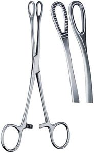 Rampley <b>Sponge</b> Holding Forceps 25cm Stainless Steel Surgical Dressing Forceps Ring <b>Handle</b> Reusable Medical Instrument - Product Image 4