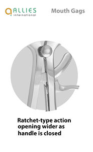 Abridor de Boca Manual Profesional de Acero Inoxidable, Juego Individual, Instrumento Quirúrgico para Cirugía Oral y ORL - Product Image 2