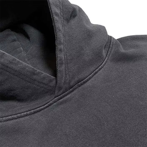 Sweat à capuche pour homme, coupe classique, en molleton épais de qualité supérieure, 85% coton, 15% polyester, avec logo personnalisé imprimé et brodé, idéal pour l'hiver - Product Image 3