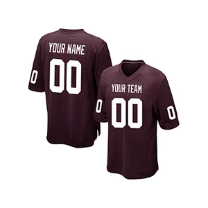 Nuevo Diseño de Fábrica, Personalizado, Todos los Equipos, Logotipos Bordados, Números, Ropa de Fútbol Americano, Jersey de Fútbol Americano de Alta Calidad - Product Image 1