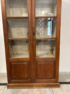 Mueble Almirah Moderno de Madera Maciza Estilo Antiguo Personalizado para Hogar, Comedor, Apartamento, Hospital - Incluye Vidrio - para Uso en Dormitorio y Sala de Estar - Product Image 5