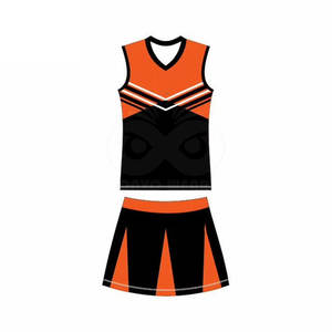 Uniforme de porristas de alta calidad, de secado rápido, ligero, de color sólido, hecho en Pakistán, en venta. - Product Image 1