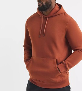 Sudadera con capucha de forro polar para hombre, estilo urbano, cálida, de algodón, informal, con bolsillo. - Product Image 3