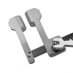 Écarteurs de côtes à lames réglables, mécanisme fluide, poignée durable, écarteurs de côtes de qualité supérieure, idéaux pour une utilisation médicale et les opérations hospitalières - Product Image 5